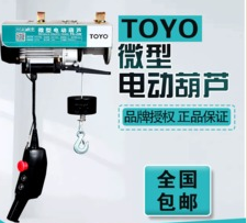 toyo环链电动葫芦常见的几种型号